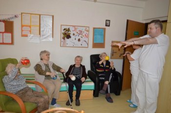 Pohybové cvičenia na lôžkovej časti