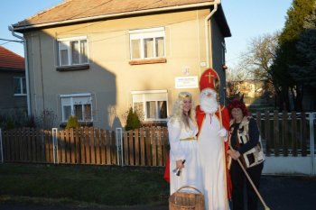 Mikuláš na prevádzke v Hrnčiarskych Zalužanoch