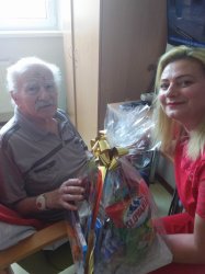 Vzácna návšteva k narodeninám